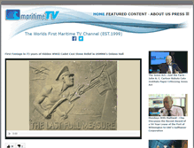 Tablet Screenshot of maritimetv.com